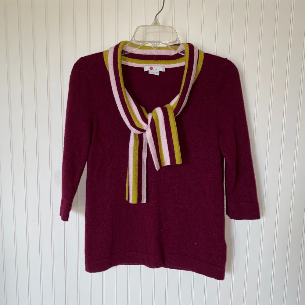 Boden tie wool  sweater